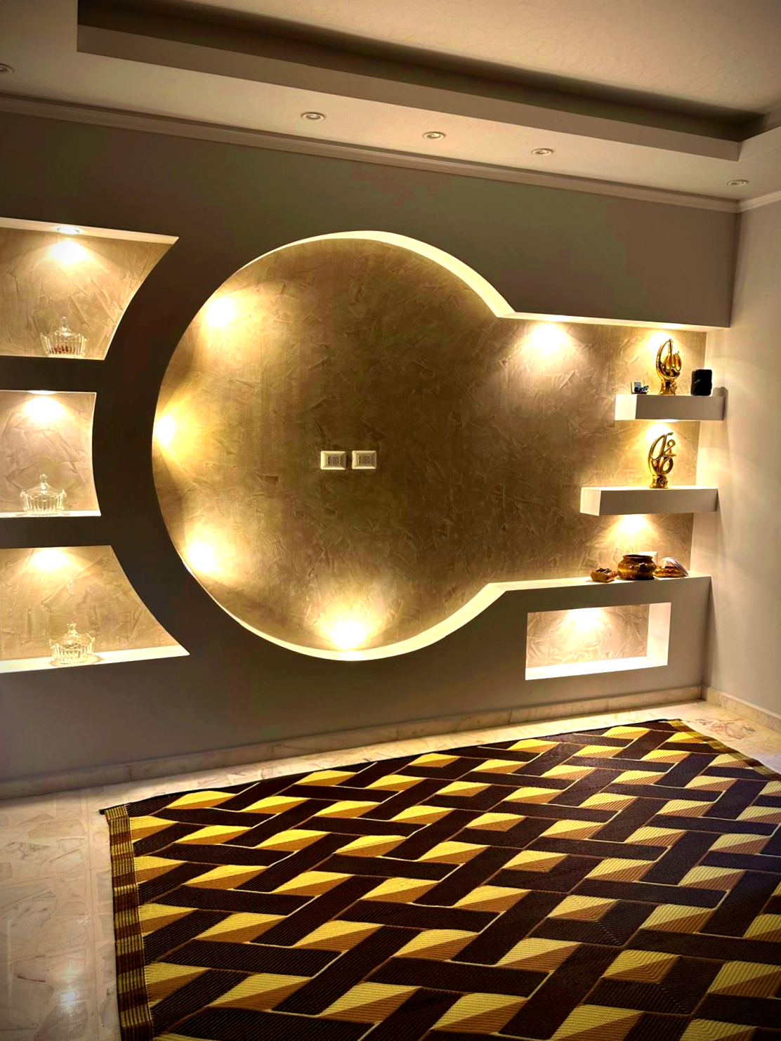 Finishing interior walls